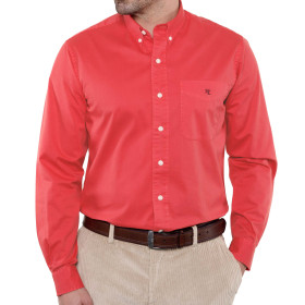 Chemise twill lavé Harryland (2)
