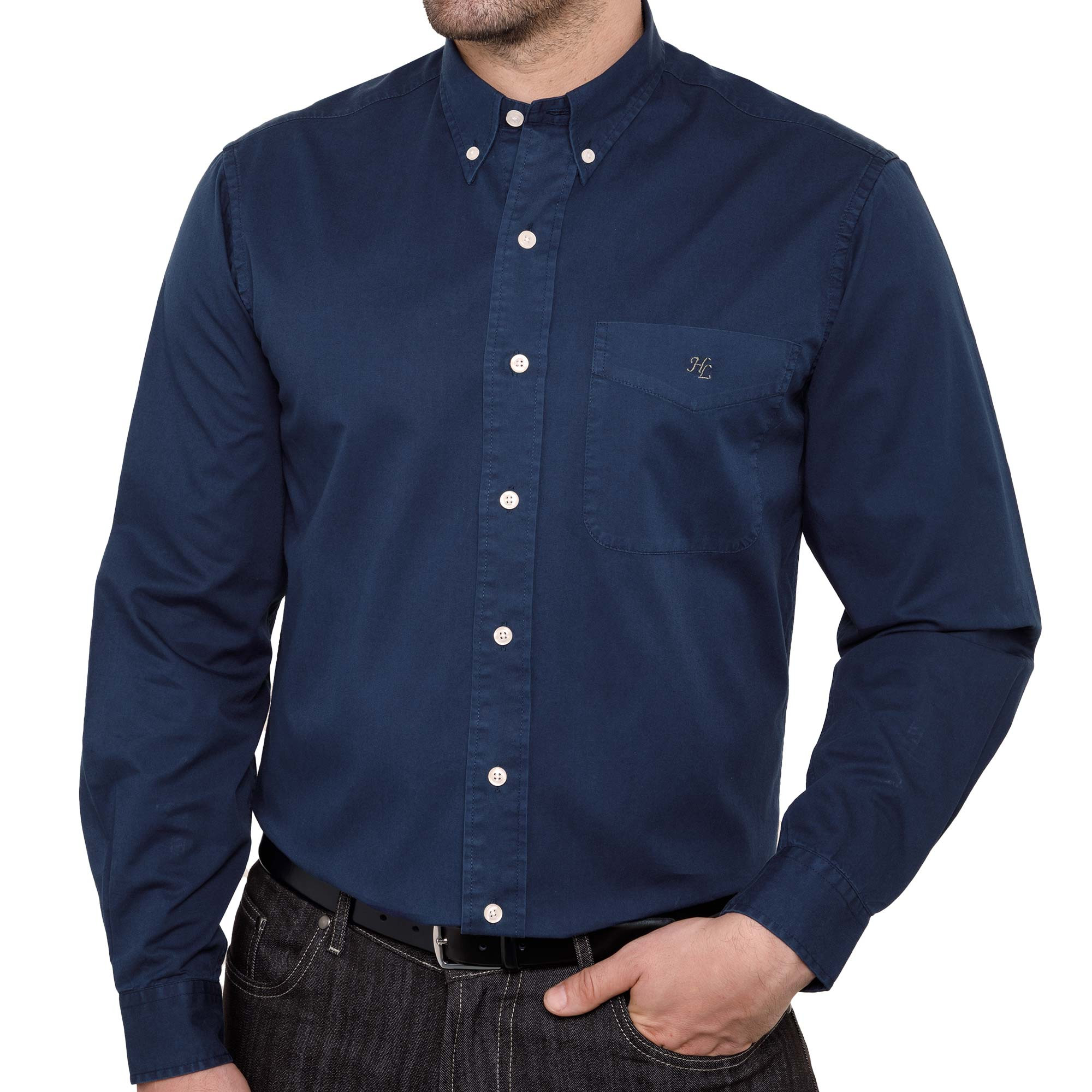 Chemise twill lavé Harryland