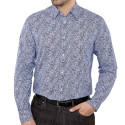 Chemise cachemire-blue