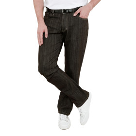 Denim convexe soft-bleach