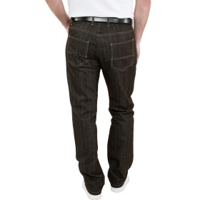 Denim convexe soft-bleach