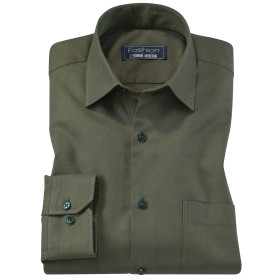 Chemise coton extensible
