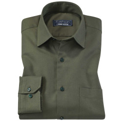 Chemise coton extensible