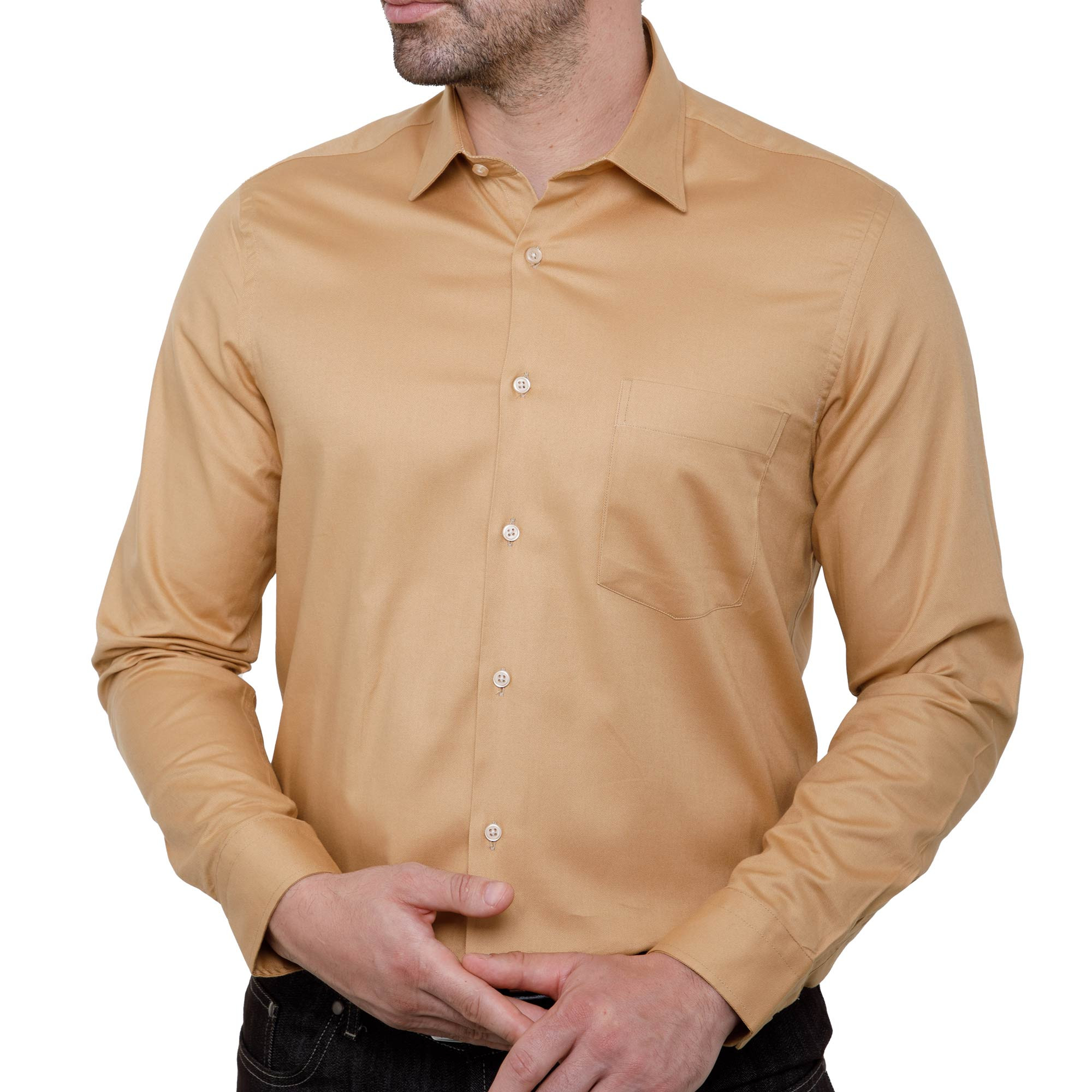 Chemise coton extensible