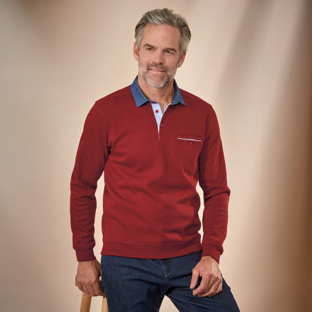 Polo thermique sport-chic