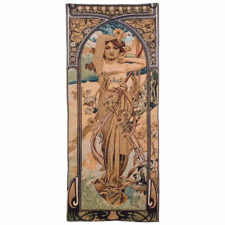 La tapisserie Éclat du jour de Mucha