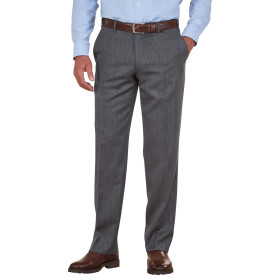 Pantalon laine vierge, Taille : 52, Couleur : Gris, par l’Homme Moderne.