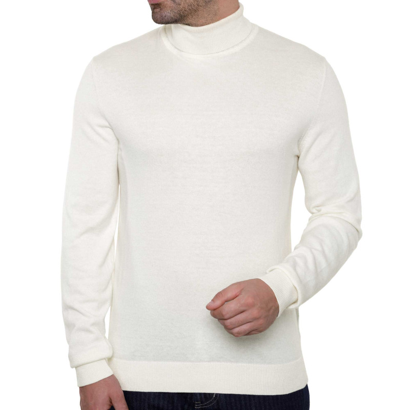 Pull col roulé Prestige Pierre Clarence