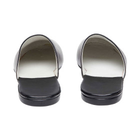 Mules cuir élégance