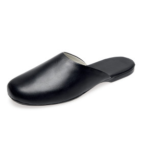 Mules cuir élégance
