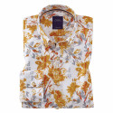Chemise imprimée curcuma