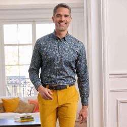 Chemise imprimé Valongo - Pierre Clarence