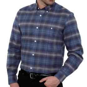 Chemise super stretch carreaux