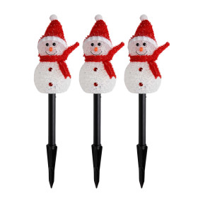 Guirlande Bonshommes de neige  à planter, par l’Homme Moderne.