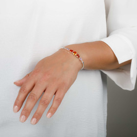 Bracelet Améthystes et Zircons (2)
