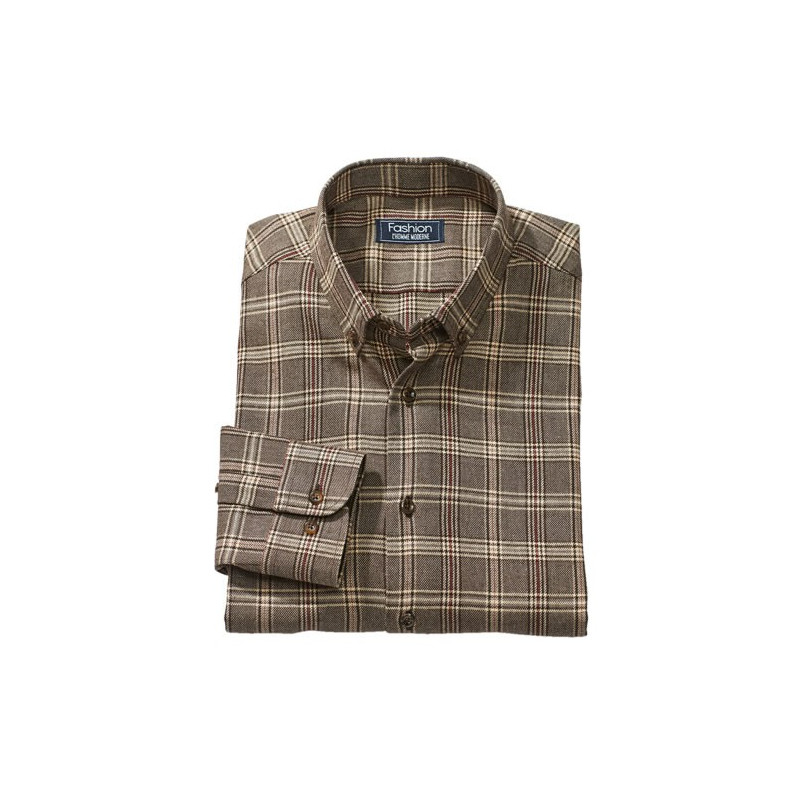 Chemise Flanelle Prince-de-Galles