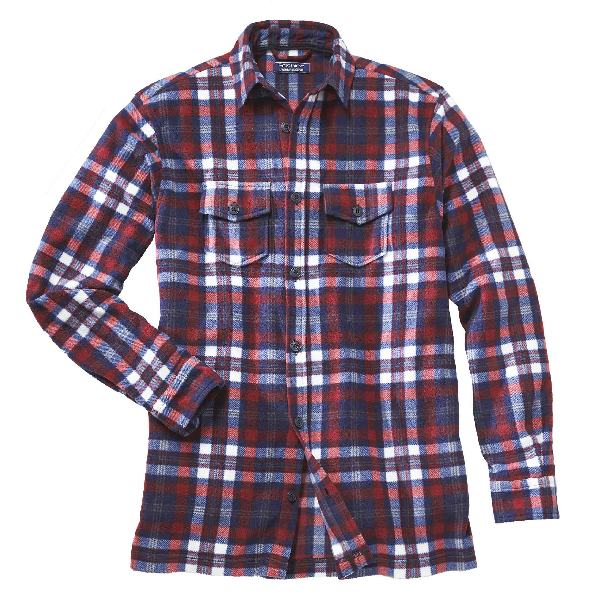 Surchemises à carreaux