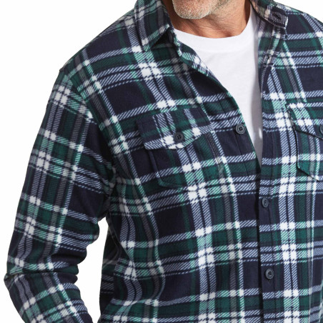 Surchemises à carreaux - les 2