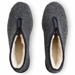 Chaussons zippés thermiques