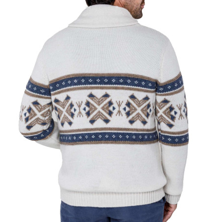 Pull jacquard Island