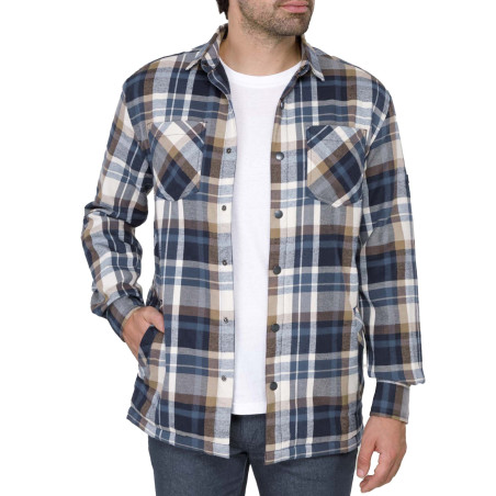 Chemise doublée polaire