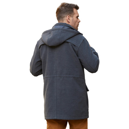 Parka polaire à capuche