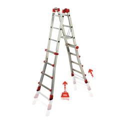 Échelle télescopique multifonction