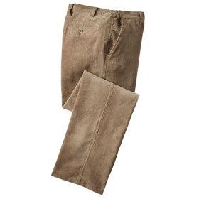 Pantalon Velours Confort Camel, Taille : 56, Couleur : Camel, par l’Homme Moderne.