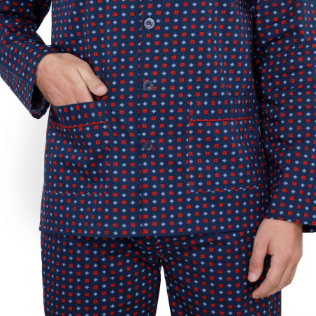 Pyjama popeline élégance