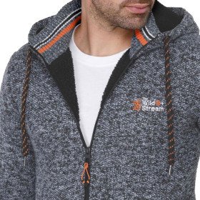 Blouson zippé à capuche (3)