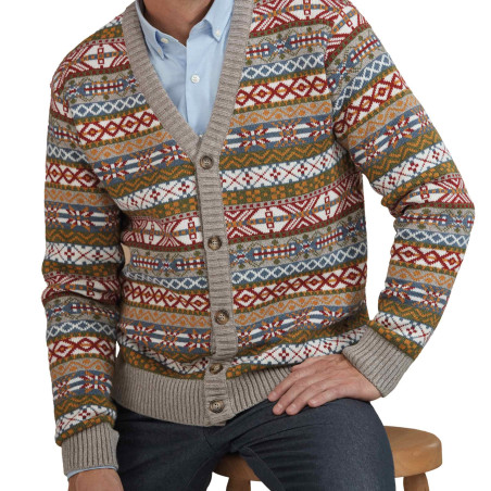 Gilet jacquard Abruzzio