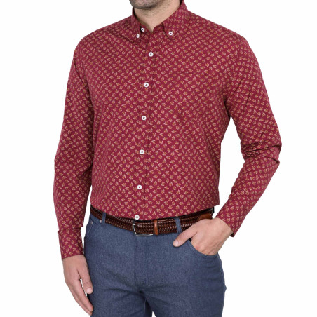 Chemise imprimé fleuri
