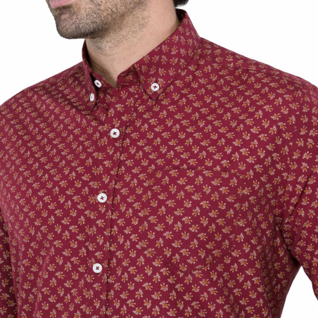 Chemise imprimé fleuri