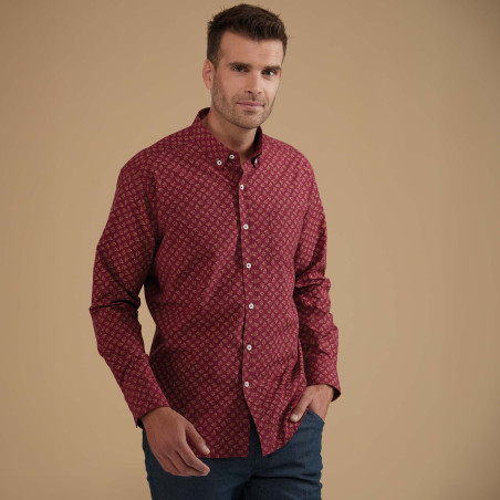 Chemise imprimé fleuri