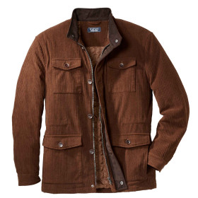 Veste saharienne velours