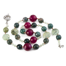 Collier pierres fines Cassiopée