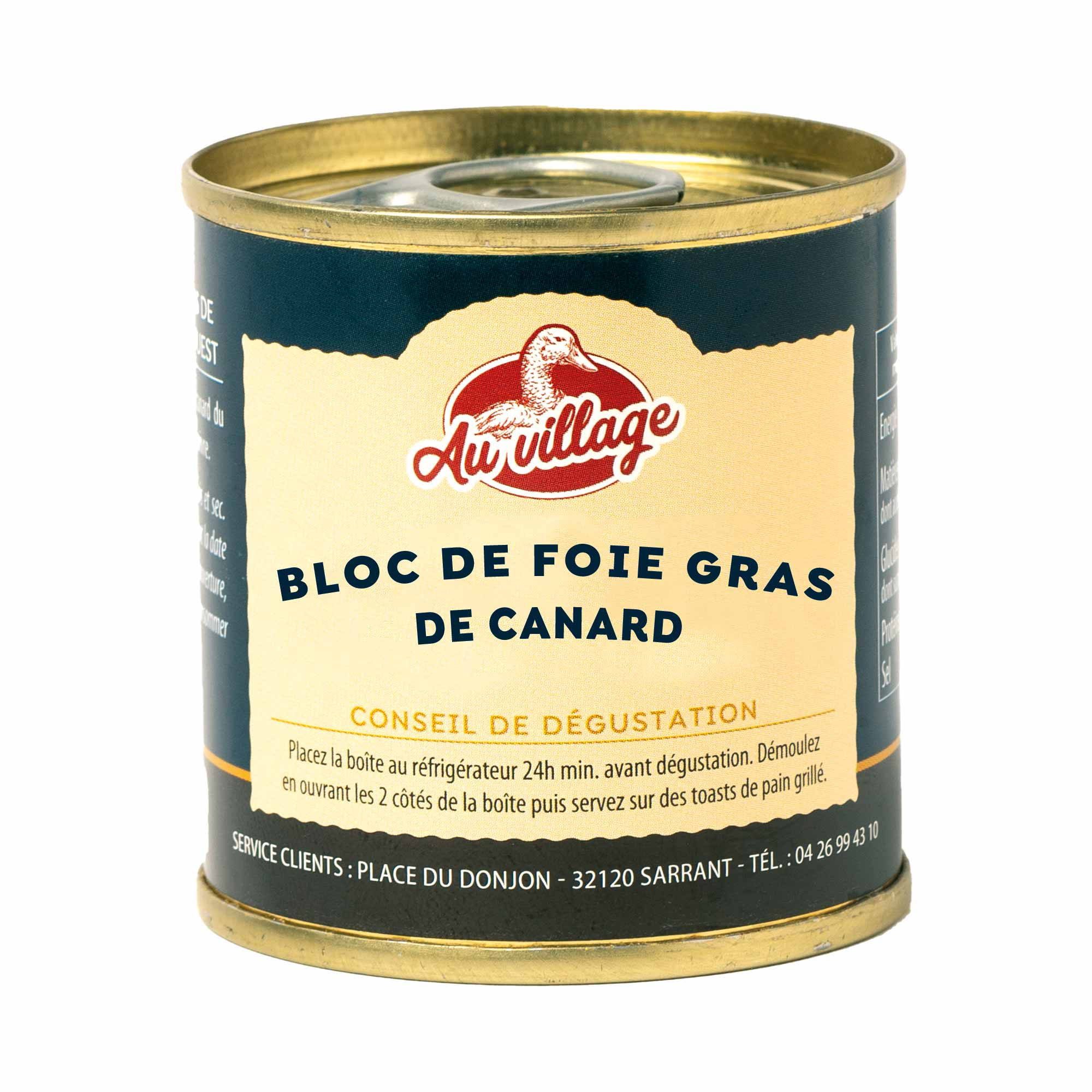 EN CADEAU :  Le Bloc de Foie gras de canard français