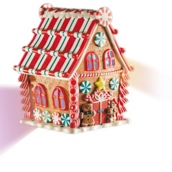 Maison pain d’épice lumineuse