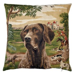 Housses de coussin chiens de chasse - Braque