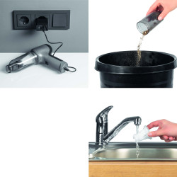 Aspi multifonction rechargeable