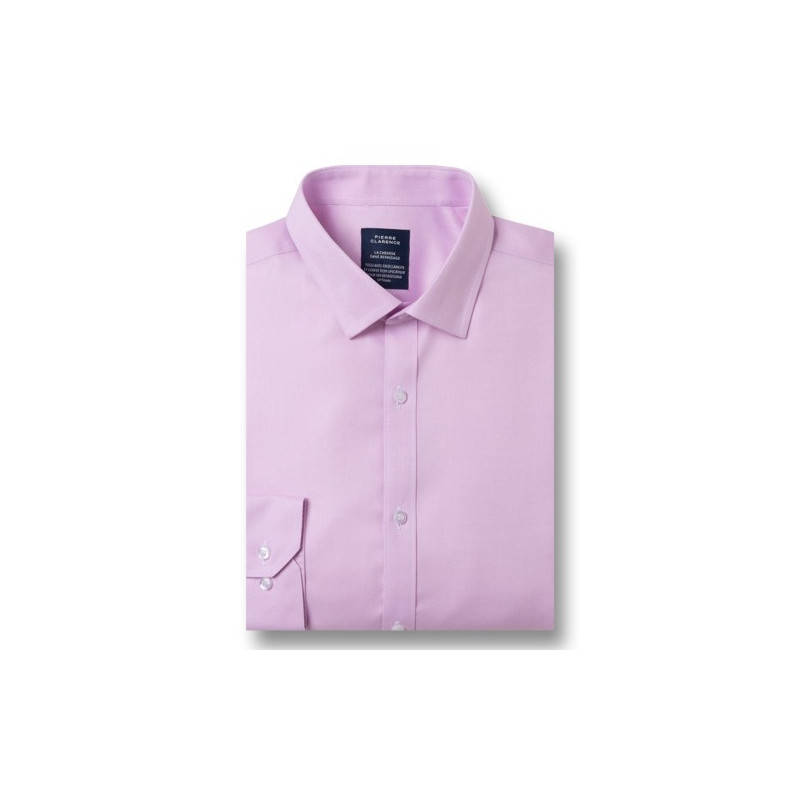 Chemise Micro-Oxford sans repassage Blanc