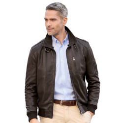 Blouson cuir Aviateur