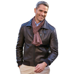 Blouson cuir Aviateur