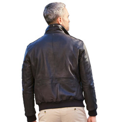 Blouson cuir Aviateur