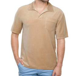 Polo velours Beverly