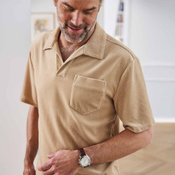 Polo velours Beverly