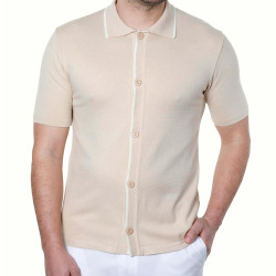 Polo boutonné Modal