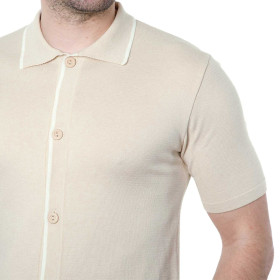 Polo boutonné Modal
