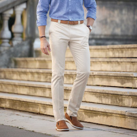 Pantalon Sergé coton