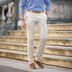 Pantalon Sergé coton